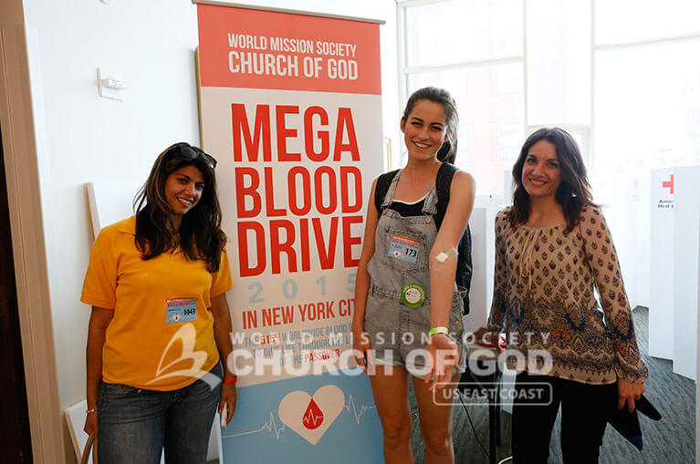 World Mission Society Church of God, WMSCOG, Mega Blood Drive 2015, New York City, NYC, New York Blood Center, Red Cross, NYU, Blood Donation, Blood Donor, Blood Recruitment