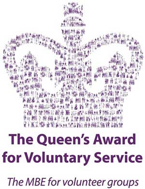 Queens Award logo on World Mission Society Church of God page
