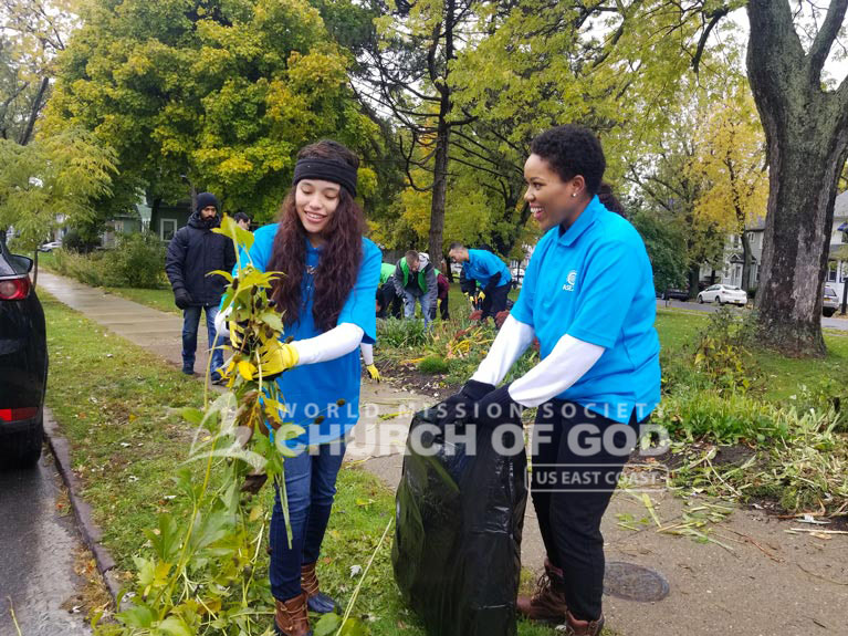 wmscog, world mission society church of god, new york, ny, buffalo, cleanup, asez, reduce crime, university at buffalo, volunteerism, mother's street