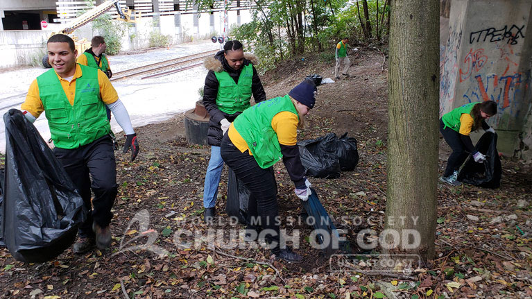 ASEZ, wmscog, world mission society church of god, PA, Pennsylvania, cleanup, reduce crime, volunteerism, pittsburgh, Pitt, university, Oakland, Mother's Street