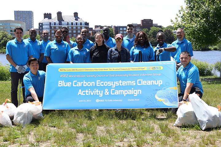 ASEZ Blue Carbon Cleanup in Boston
