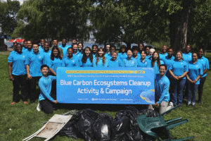 ASEZ Volunteers Clean Up Salem Willows Park in Salem, MA