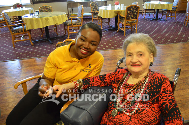 World Mission Society Church of God, wmscog, volunteers, volunteerism, residents, seniors, shrewsbury, nursing, rehabilitation, home, center, elderly, visit