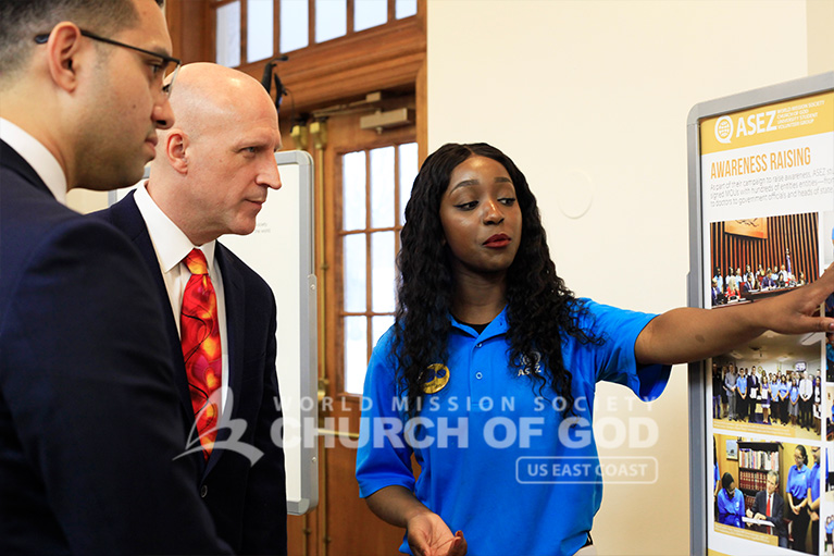 ASEZ, WMSCOG, World Mission Society Church of God, New Windsor, NY, concert, reduce crime, music, world peace, UN, United Nations, Sustainable Development Goals, SDGs