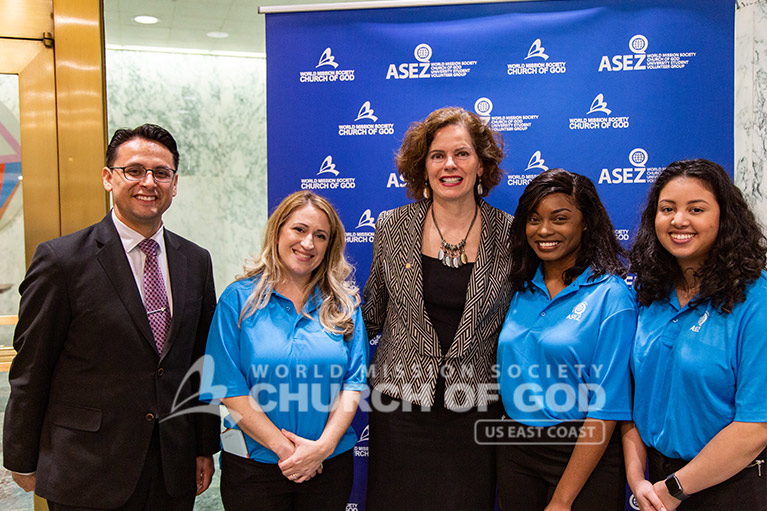 ASEZ volunteers with NY State Assemblywoman Patricia Fahy