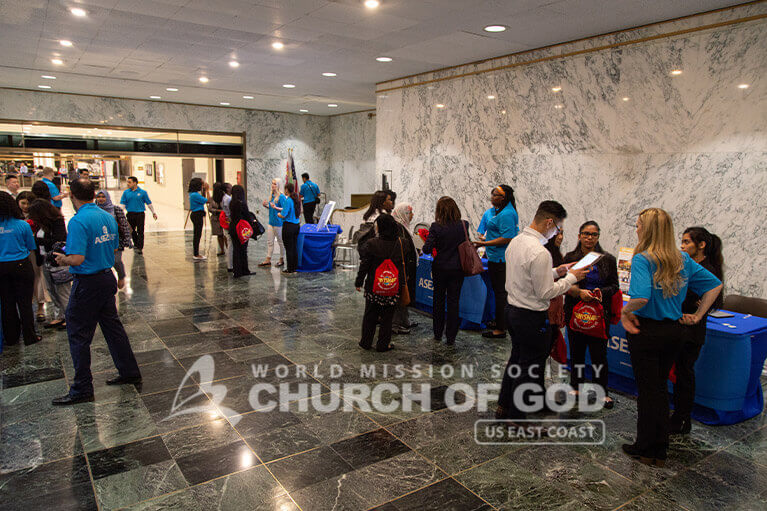 ASEZ holding a tabling session at the Legislative Building at the NYS Capitol