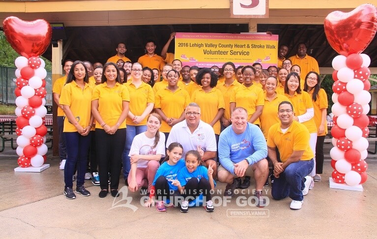 World Mission Society Church of God Pennsylvania Philadelphia American Heart Association Heart Walk 01