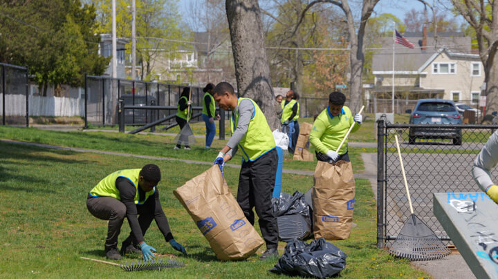 James Edgar Park Cleanup 4