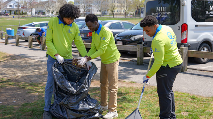 James Edgar Park Cleanup 7